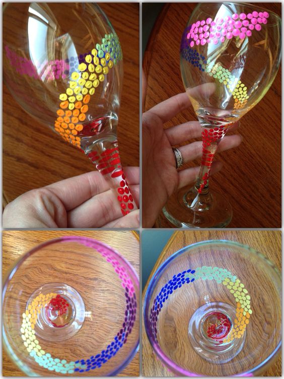 Vitally Wonderful Wine Glass Designs To Make You Smile - Bored Art