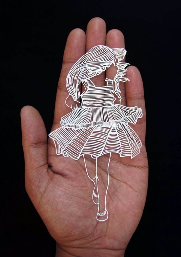 40 Extremely Creative Examples Of Kirigami Art A Hobby To Adopt Bored Art