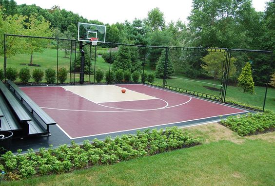 Backyard Basketball Court Ideas To Help Your Family Become Champs  Bored Art