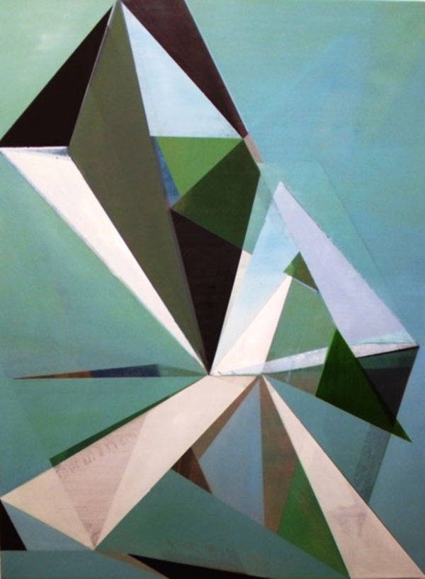 40 Aesthetic Geometric Abstract Art Paintings - Bored Art