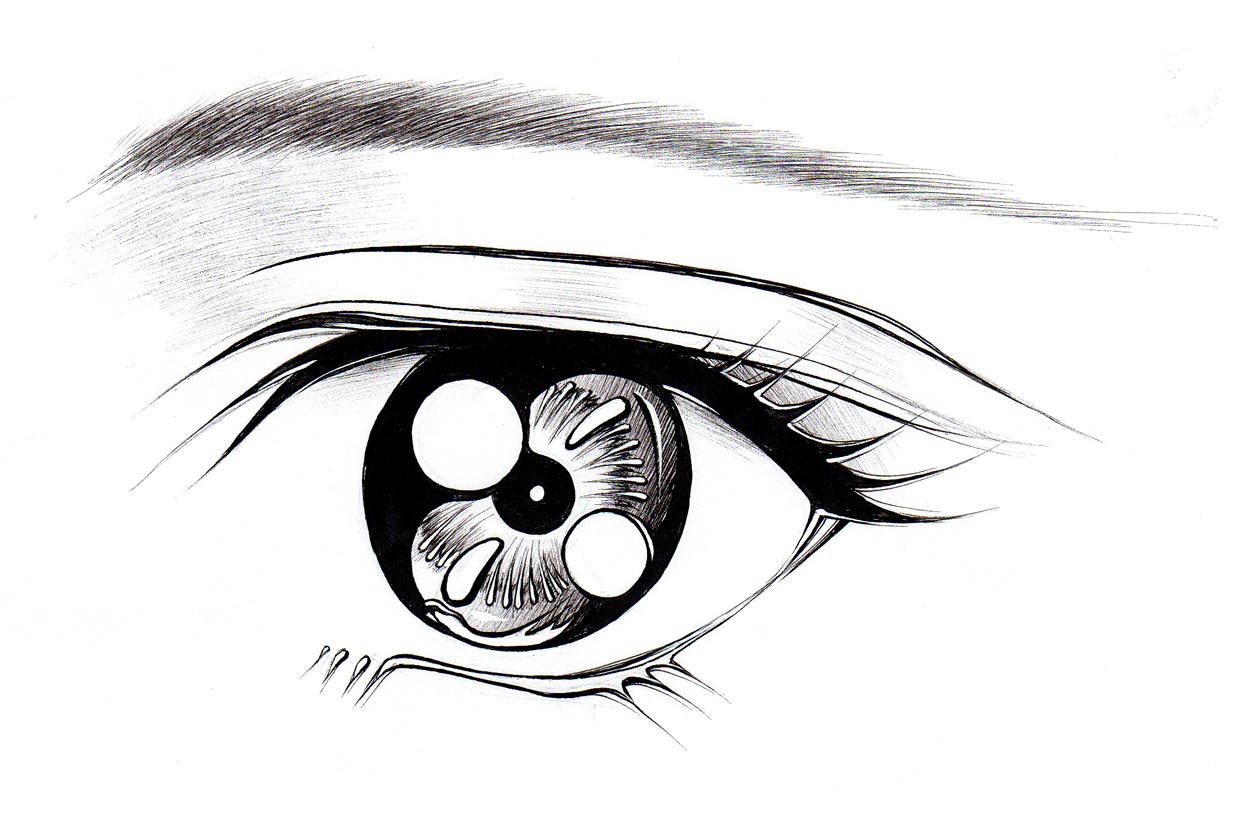 Learn The Intricacies Of How To Draw Anime Eyes - Bored Art