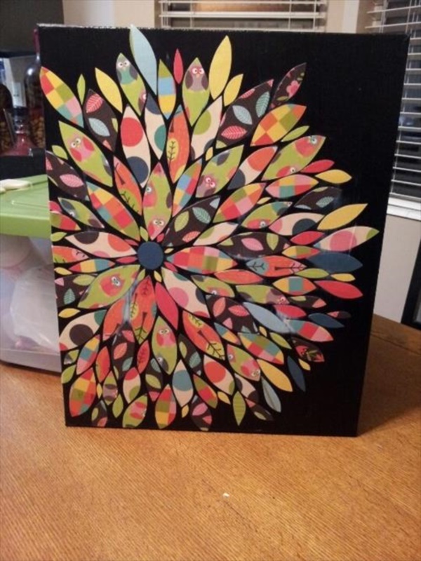 40 DIY Canvas Craft Ideas To Kill Time Bored Art