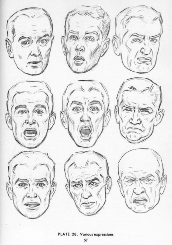 Facial Expression Drawings 31
