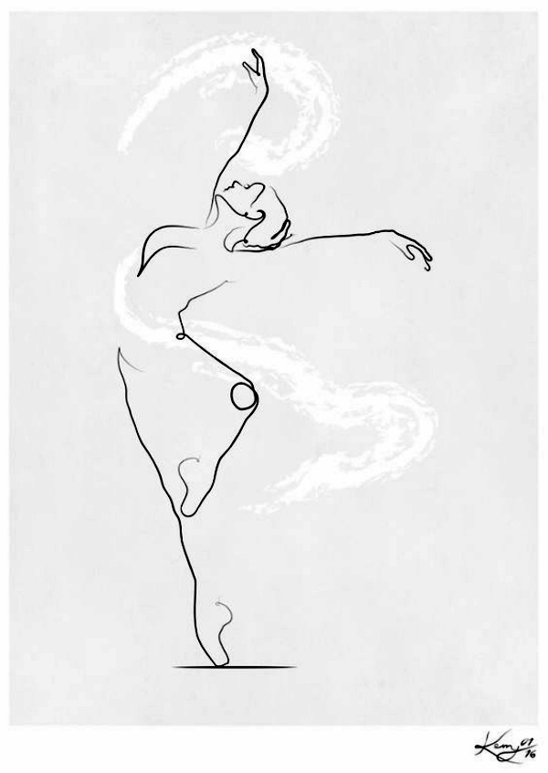 Best 75+ Continuous Line Drawing images on Pinterest 