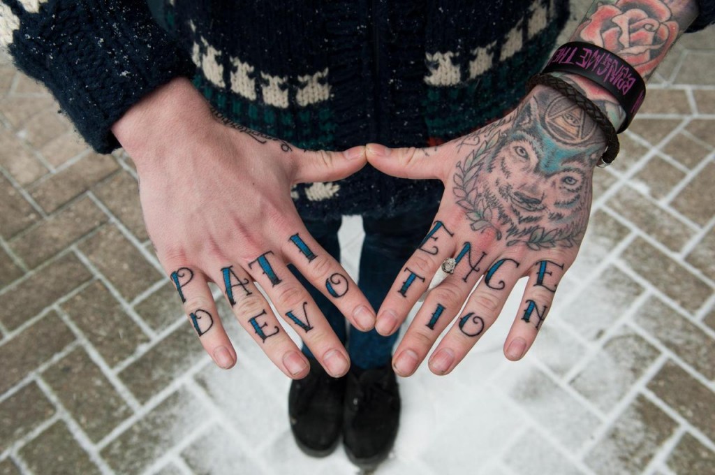 Finger tattoo2