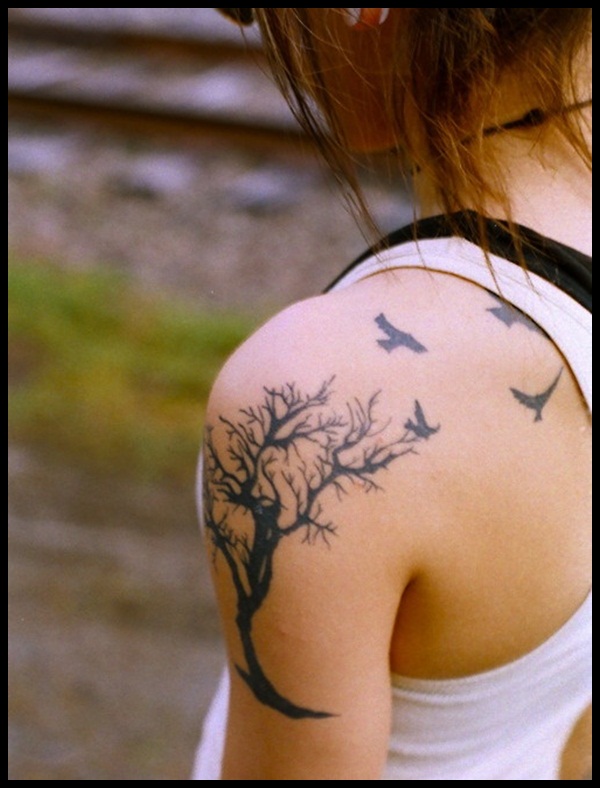 Tree Tattoo designs for Men and Women (6)