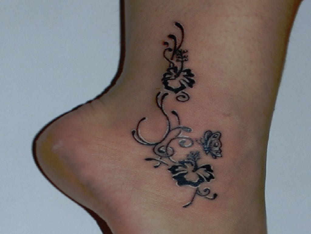 ankle tattoo