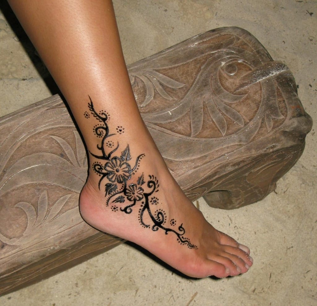 ankle tattoo1