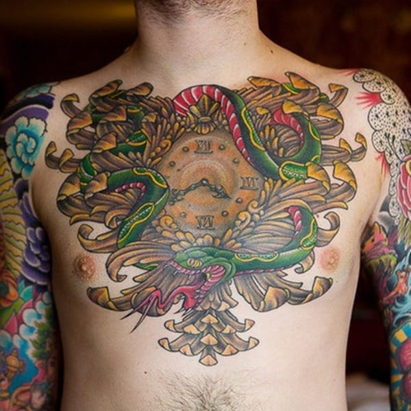 Chest Tattoos (10)