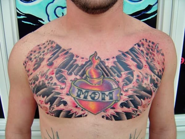 Chest Tattoos (12)