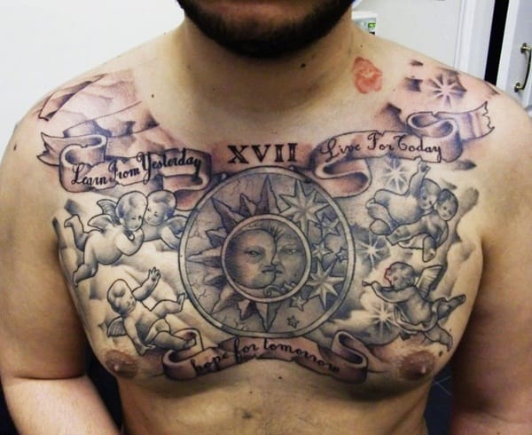 Chest Tattoos (15)