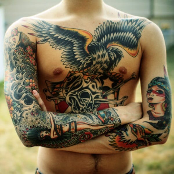 Chest Tattoos (19)