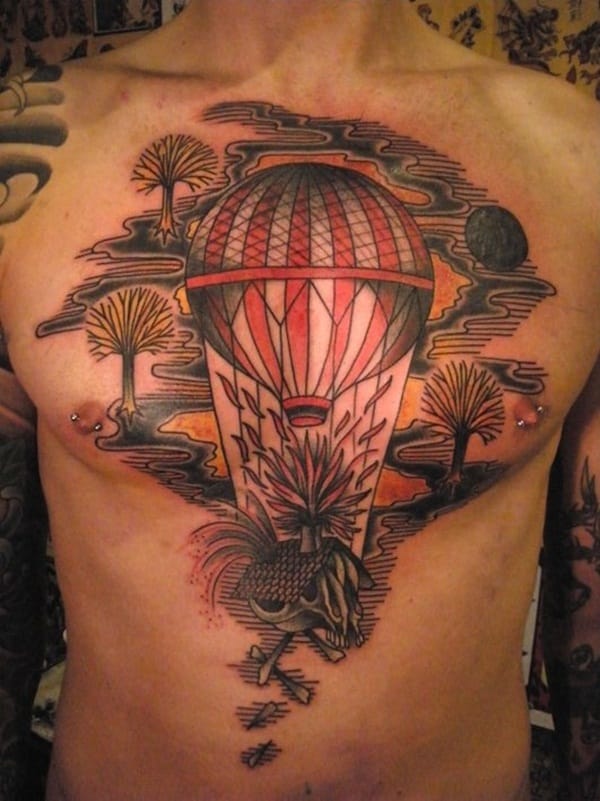 Chest Tattoos (2)