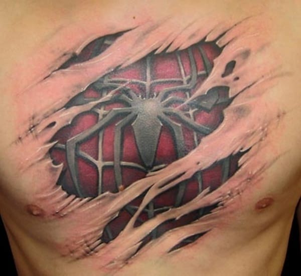 Chest Tattoos (28)