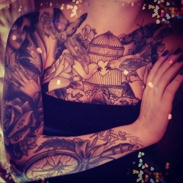 Chest Tattoos (29)