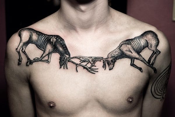 Chest Tattoos (36)