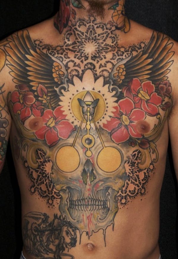 Chest Tattoos (5)