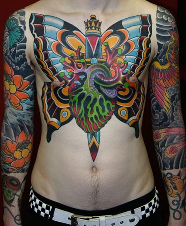 Chest Tattoos (7)