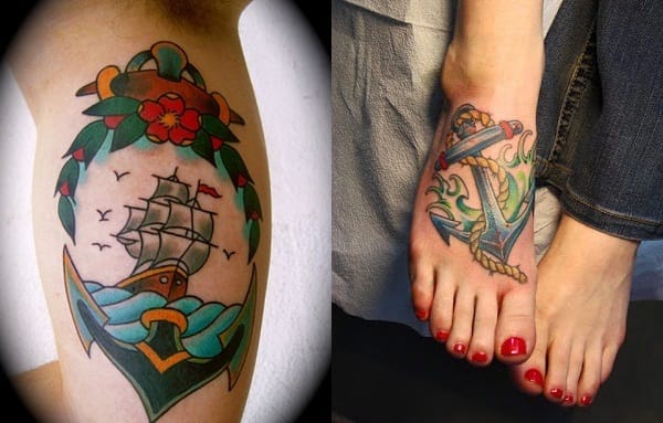 anchor tattoo meaning and designs (1)