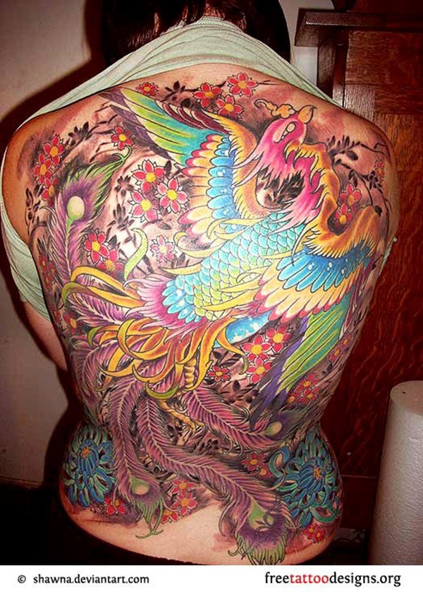 phoenix tattoo meaning and Designs For Men and Women (13)