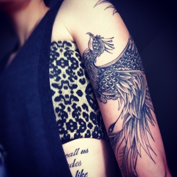 phoenix tattoo meaning and Designs For Men and Women (14)