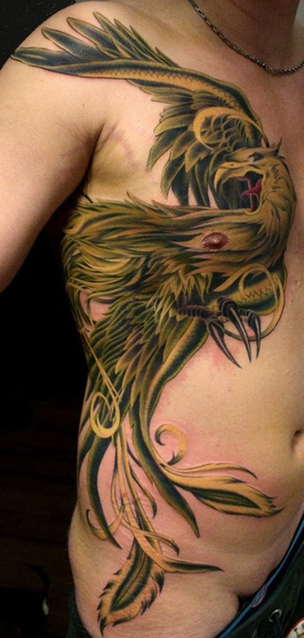 phoenix tattoo meaning and Designs For Men and Women (17)