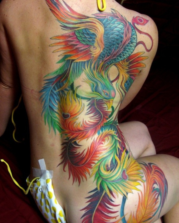 phoenix tattoo meaning and Designs For Men and Women (24)