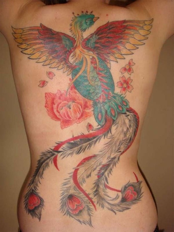 phoenix tattoo meaning and Designs For Men and Women (29)