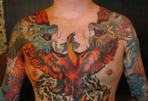 phoenix tattoo meaning and Designs For Men and Women (38)