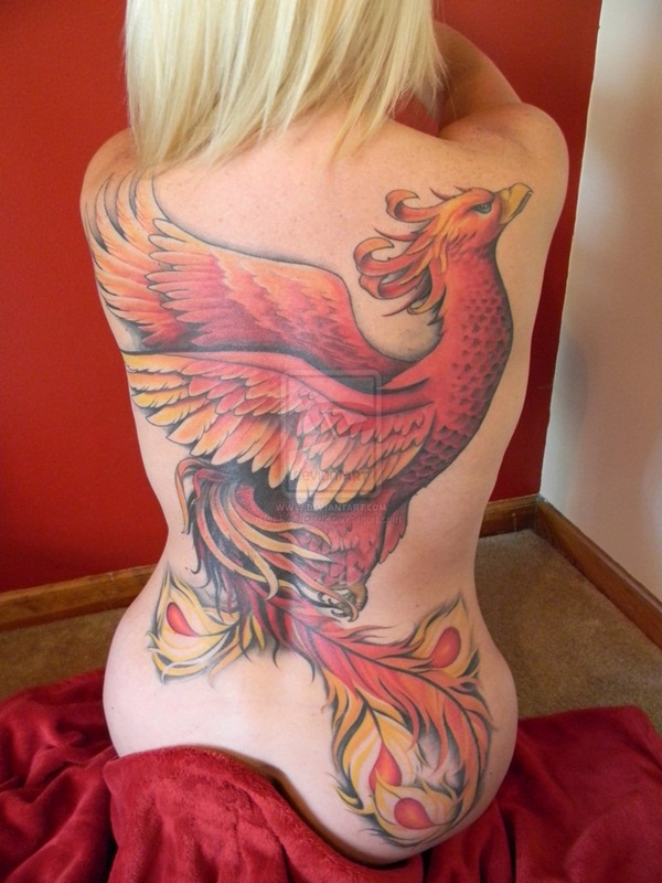 phoenix tattoo meaning and Designs For Men and Women (44)