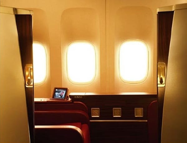 Jet Airways Private Cabins on London Mumbai Flights