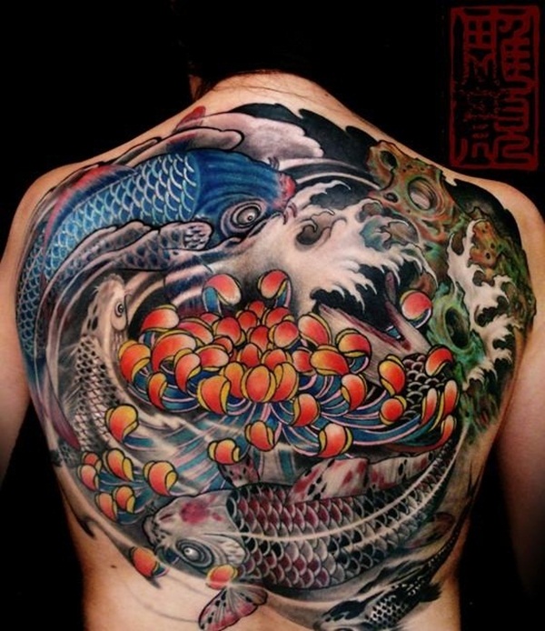 Koi tattoo meaning and Designs For Men and Women (11)