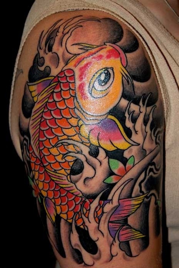 Koi tattoo meaning and Designs For Men and Women (14)