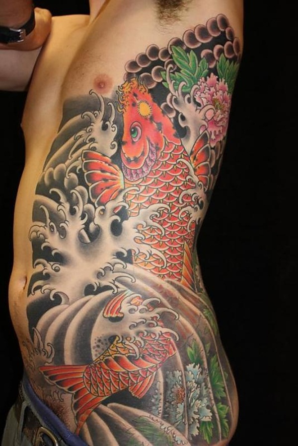 Koi tattoo meaning and Designs For Men and Women (19)