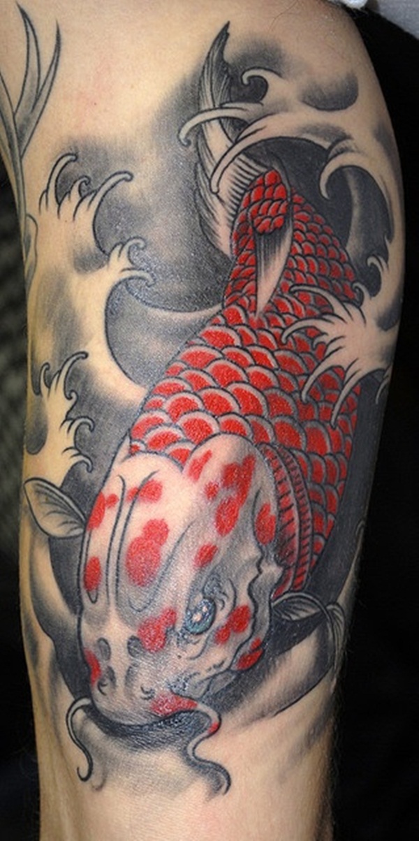 Koi tattoo meaning and Designs For Men and Women (24)