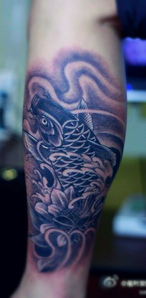 Koi tattoo meaning and Designs For Men and Women (4)