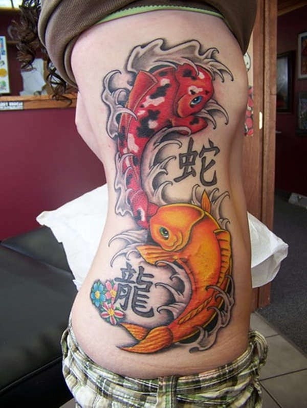 Koi tattoo meaning and Designs For Men and Women (7)