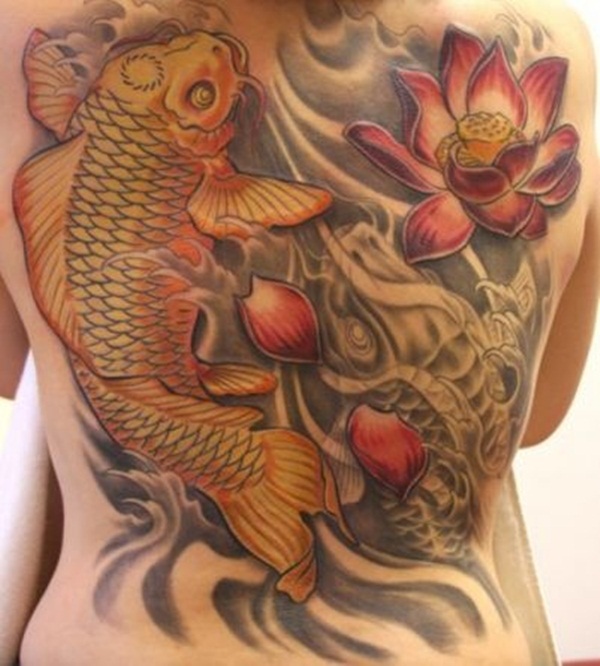 Koi tattoo meaning and Designs For Men and Women (8)