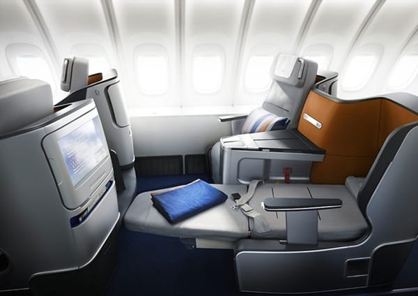 Lufthansa Offers a Bed with Their First Class Seat