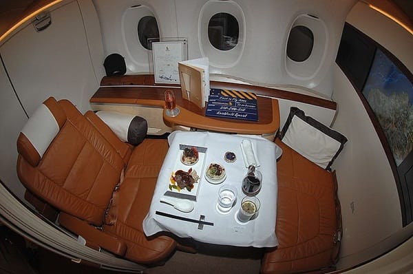 Singapore Airlines Airbus A380 First Class Suite