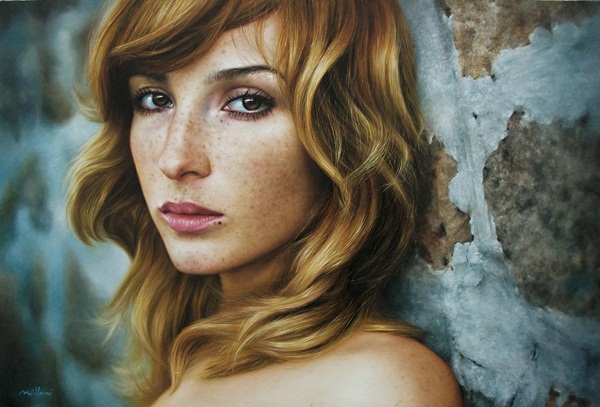 oil painting on canvas by fabiano millani