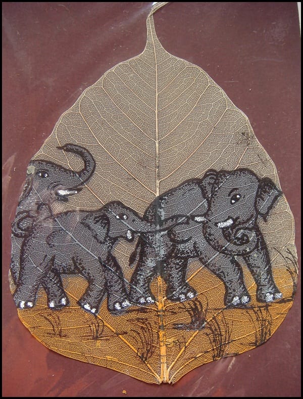 Examples Of Leaf Painting (12)