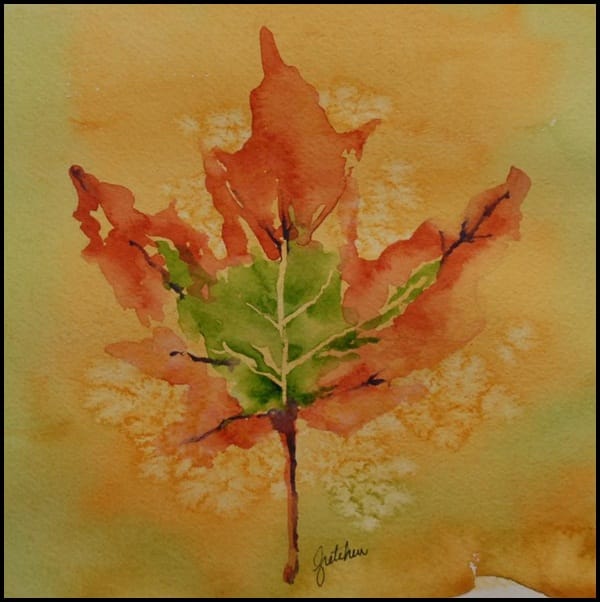 Examples Of Leaf Painting (7)