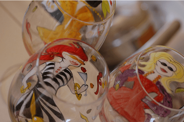 Glass Painting Pattern Ideas and Designs (1)