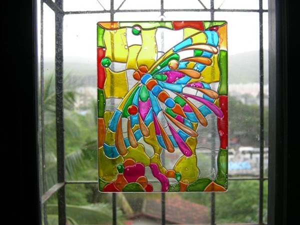 Glass Painting Pattern Ideas and Designs (6)