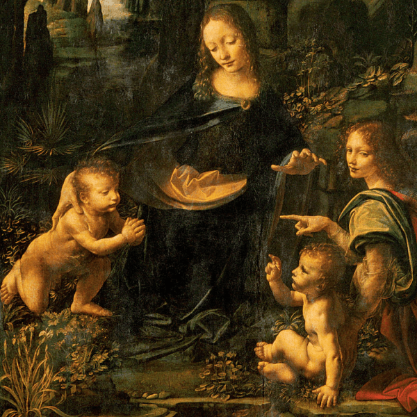 Leonardo Virgin of the rocks