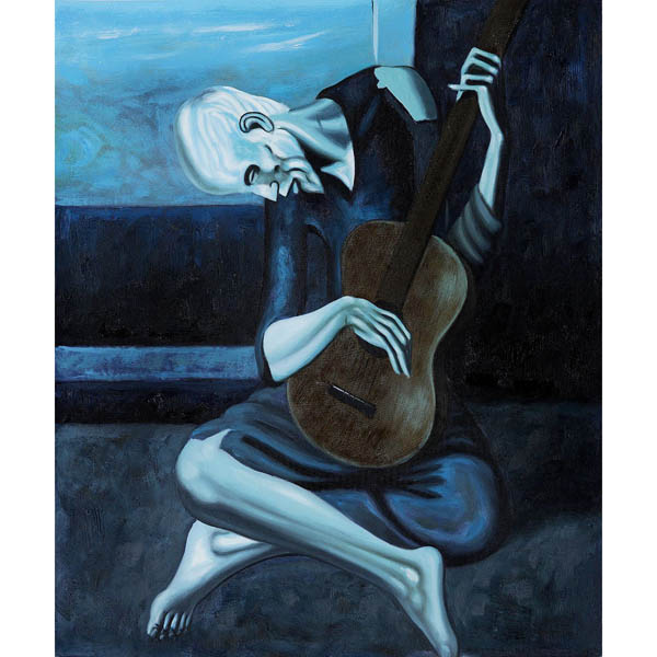 Picasso old guitarist