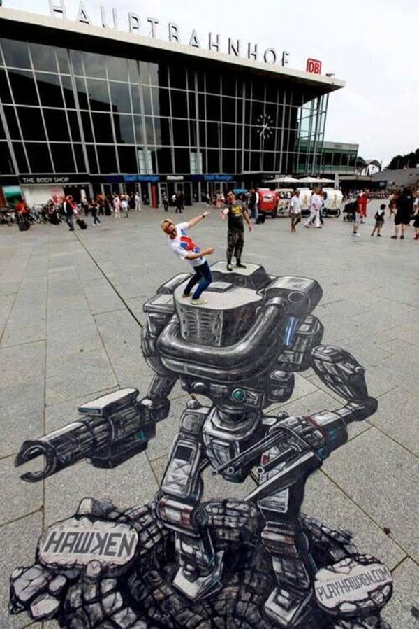 Creative Chalk Art Examples (20)