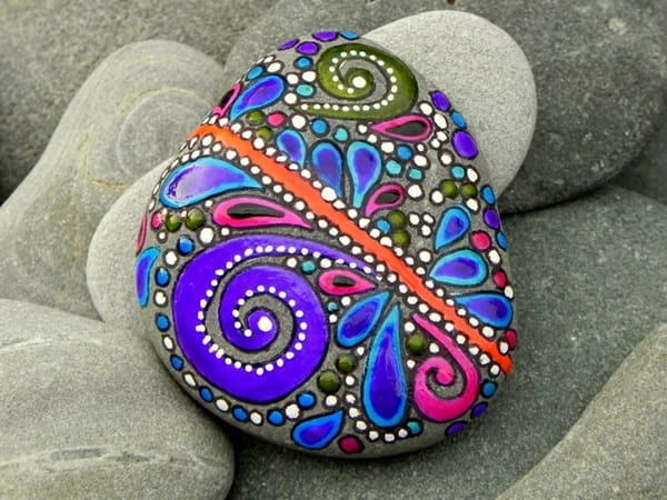 Pictures of painted rocks (15)