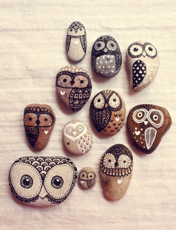 Pictures of painted rocks (30)